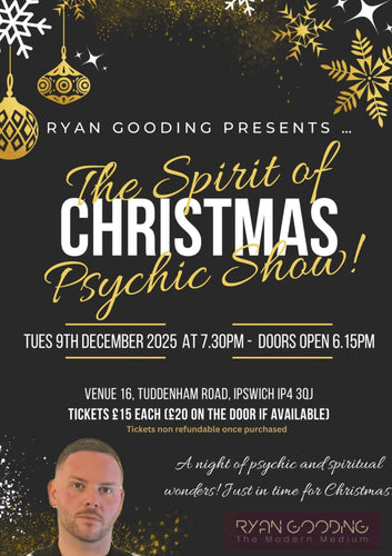 The Spirit of Christmas Psychic Show at Venue 16 - Tuesday 9th December -7.30pm